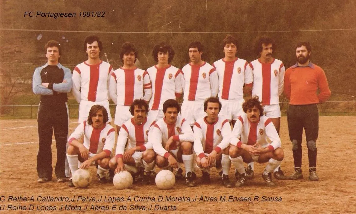 1. Mannschaft 1981/1982