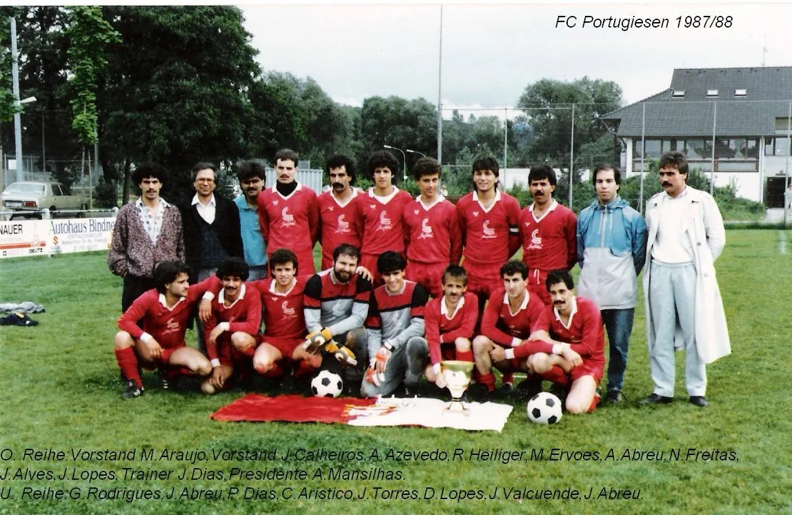 1. Mannschaft 1987/1988