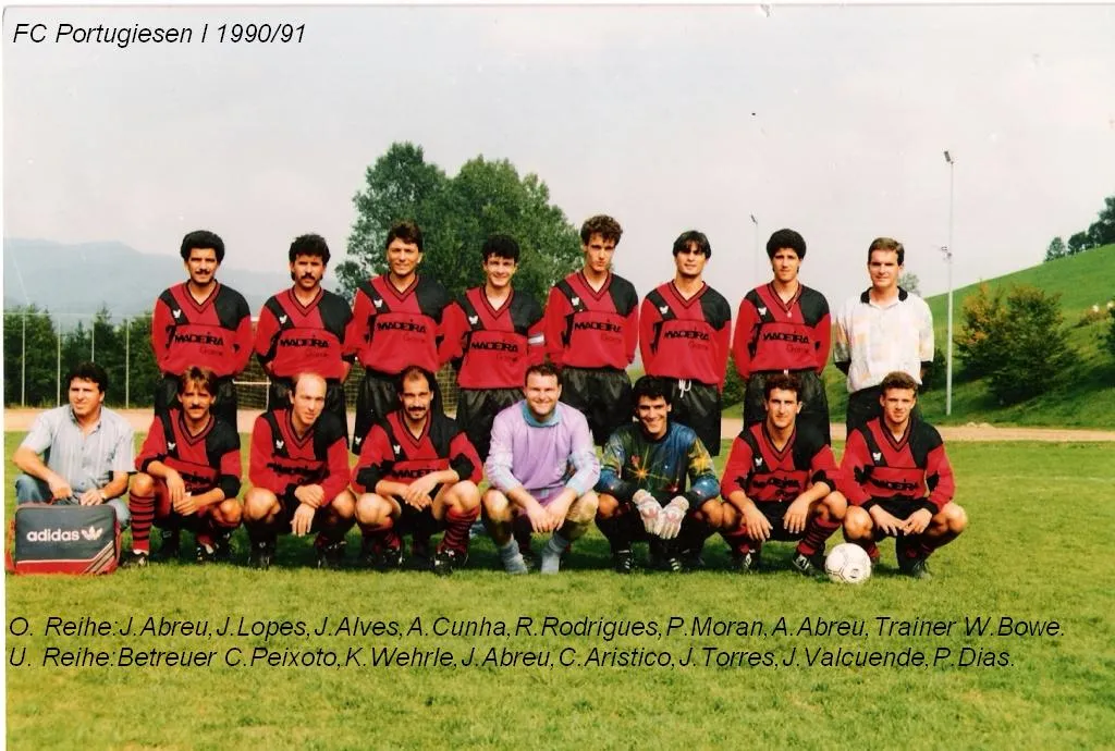 1. Mannschaft 1990/1991