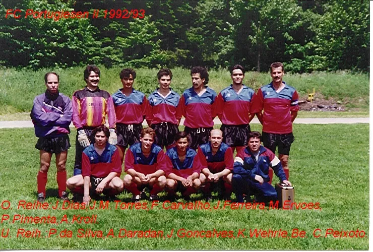 2ª equipa 1992/1993
