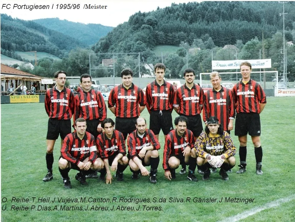 1. Mannschaft 1995/1996