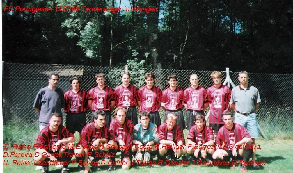 1. Mannschaft 1998/1999