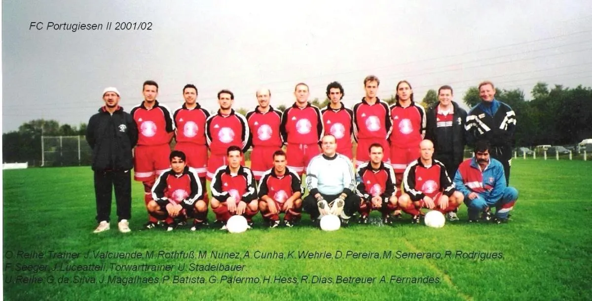 2ª equipa 2001/2002