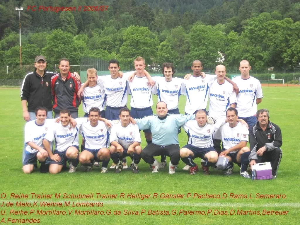 2ª equipa 2006/2007