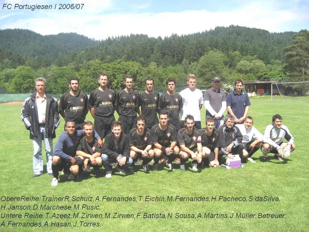 1. Mannschaft 2006/2007