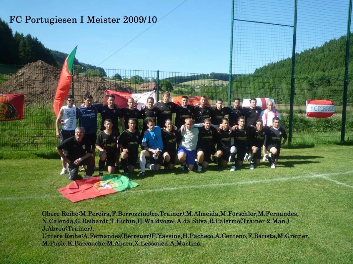 1. Mannschaft 2009/2010