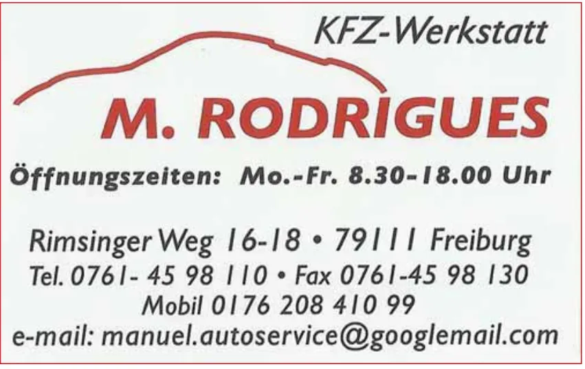 KFZ M.Rodrigues